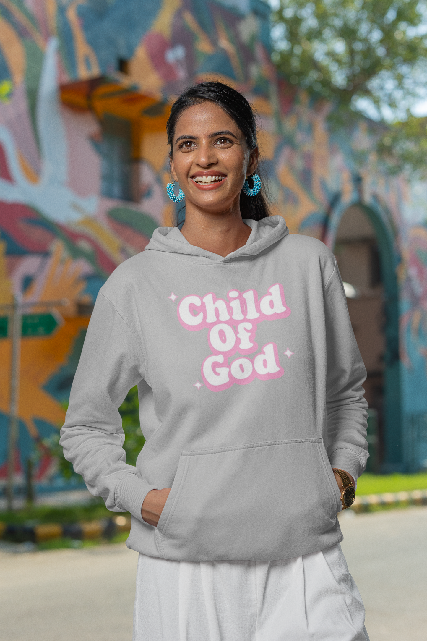 Child of God Sweatshirt, Faith-Inspired Fashion, Faith and Style, Daughter of The King Sweatshirt, Gifts for Her, Religious Apparel, Christian Apparel, Christian Sweatshirt, Identity Sweatshirt